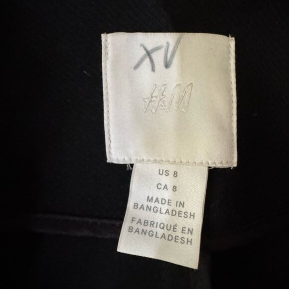 H&M Straight Cut Oversized Long Coat Women’s size Small - Picture 8 of 13